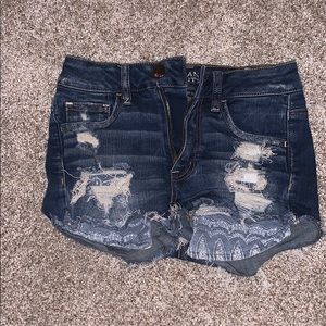 American Eagle jean shorts